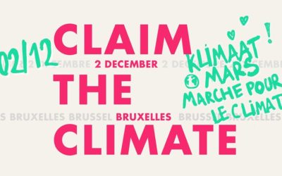 Le 2 décembre: on marche pour le climat!