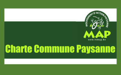 Nous soutenons la ratification d’Une Charte Commune Paysanne