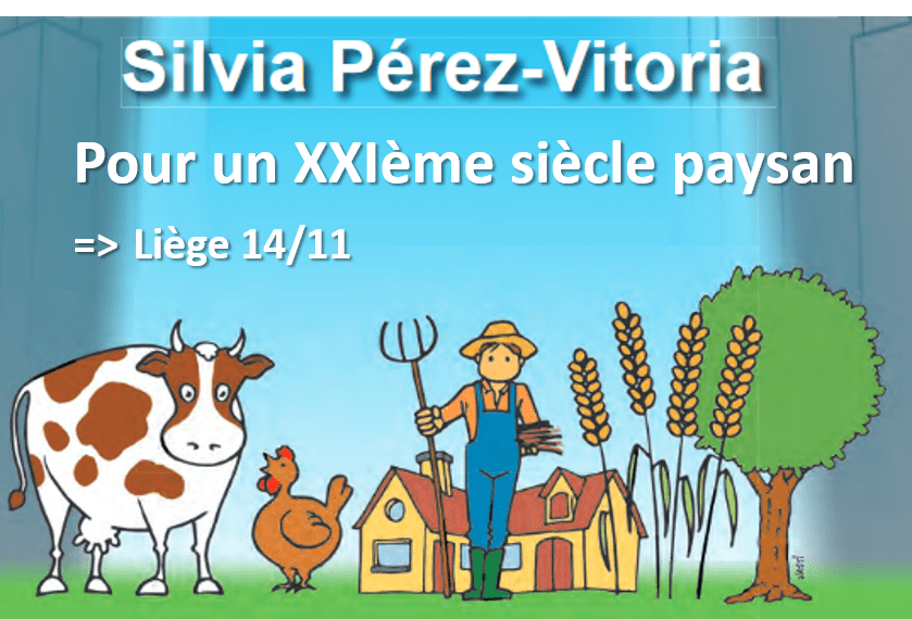 Rencontre-débat avec Silvia Pérez-Vitoria: pour un XXIe siècle paysan