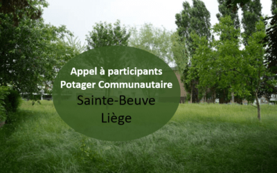 Vous souhaitez vous investir dans un potager collectif à Liège? participez aux jardins partagés de Sainte Beuve