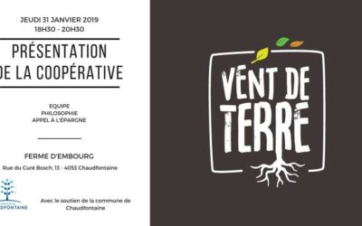 Vent De Terre: participez au lancement d’une coopérative de maraichers à Tilff!