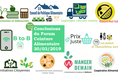 Conclusions du Forum Ceinture Aliment-Terre #Nourrir Liège 2019