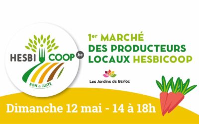 1er marché des producteurs locaux pour la coopérative Hesbicoop