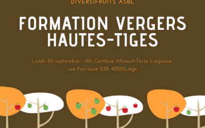 Formation Vergers Hautes-Tiges à Liège