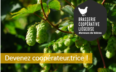 La Brasserie Coopérative liégeoise récolte son houblon: devenez coopérateur !