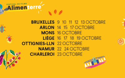 Rendez-vous pour le Festival Alimenterre du 16 au 19 octobre à Liège