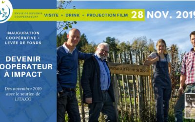 Lancement de la Coopérative Ferme de Desnié à Theux