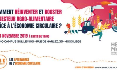 Economie circulaire : comment réinventer l’ agroalimentaire? 14/11