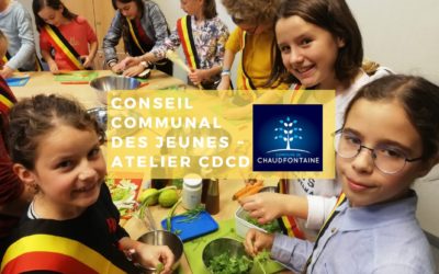 Les jeunes de Chaufontaine s’initient à l’alimentation durable avec le CDCD