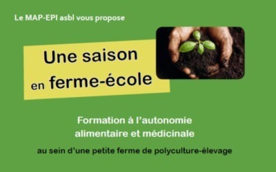 Formation qualifiante en agroécologie à la ferme de Bierleux