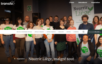  » Nourrir Liège, malgré tout  » : un article du magazine de l’économie sociale Transfo
