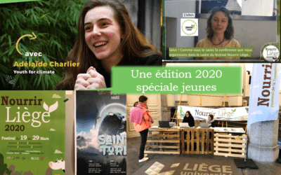 Retour sur l’implication des jeunes malgré l’annulation du festival Nourrir Liège 2020
