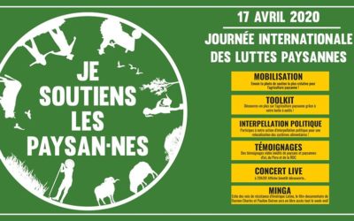 Participez à la Journée (virtuelle) des Luttes Paysannes ce 17 avril !