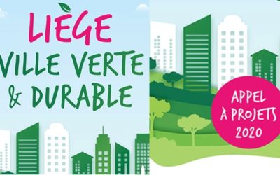 Appel à projets 2020 : Liège, ville verte et durable.