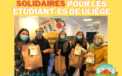 ULiège, en association avec la CATL, distribue des paniers bio et locaux aux étudiant·es