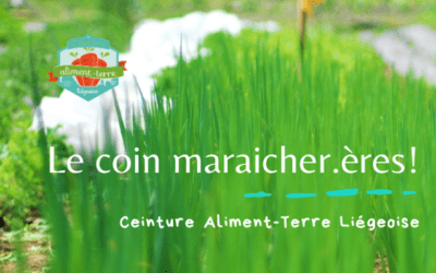 Nous vous présentons le coin maraîcher·ères sur le site de la CATL