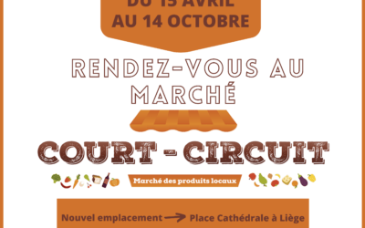 Ouverture du Marché Court-Circuit ce jeudi 15 avril !