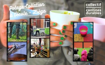 Un Potage-collation pour les écolier.ères liégeois.es grâce au Collectif Développement Cantines Durables