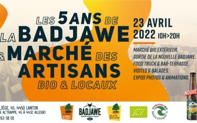 La Brasserie Coopérative Liégeoise vous invite aux 5 ans de la Badjawe