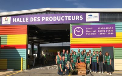 Visite du Marché d’Intérêt National de Montpellier pour inspirer les partenaires de Hubs circuits courts wallons