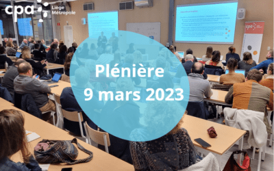 Affluence pour la plénière du Conseil de Politique Alimentaire de Liège Métropole visant à sélectionner les groupes de travail de l’année 2023