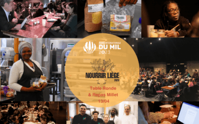 Retour sur la table ronde céréales émergentes/Millet organisée dans le cadre du festival Nourrir Liège 2023