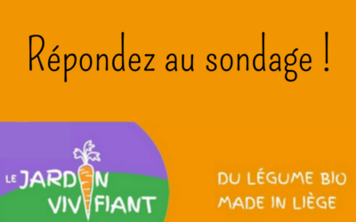 Le Jardin Vivifiant : un nouveau projet de maraichage à Rocourt – répondez au sondage !