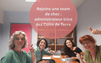 Appel à candidature : administrateur·trice pour le potager communautaire de Bressoux