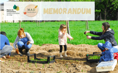 MEMORANDUM : Accompagner la transition alimentaire en soutenant le déploiement des Maisons de l’Alimentation durable en Wallonie