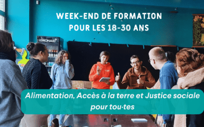Week-end de formation : Alimentation, Accès à la terre et Justice sociale pour tou.te.s