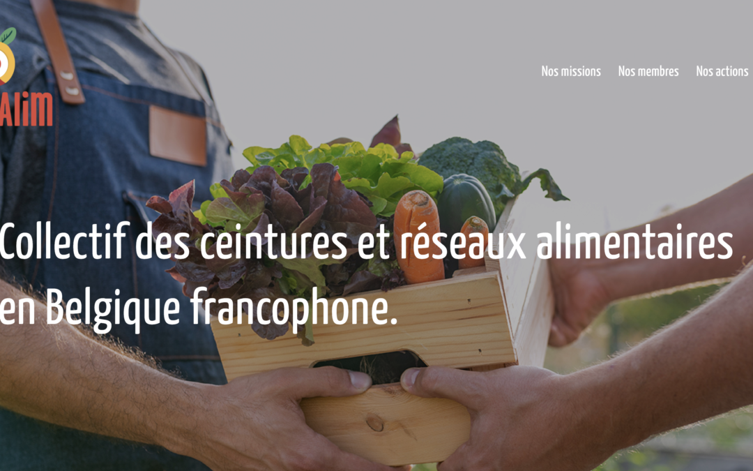 CCREALIM : Un Nouveau Site Web pour Soutenir l’Alimentation Durable en Belgique Francophone