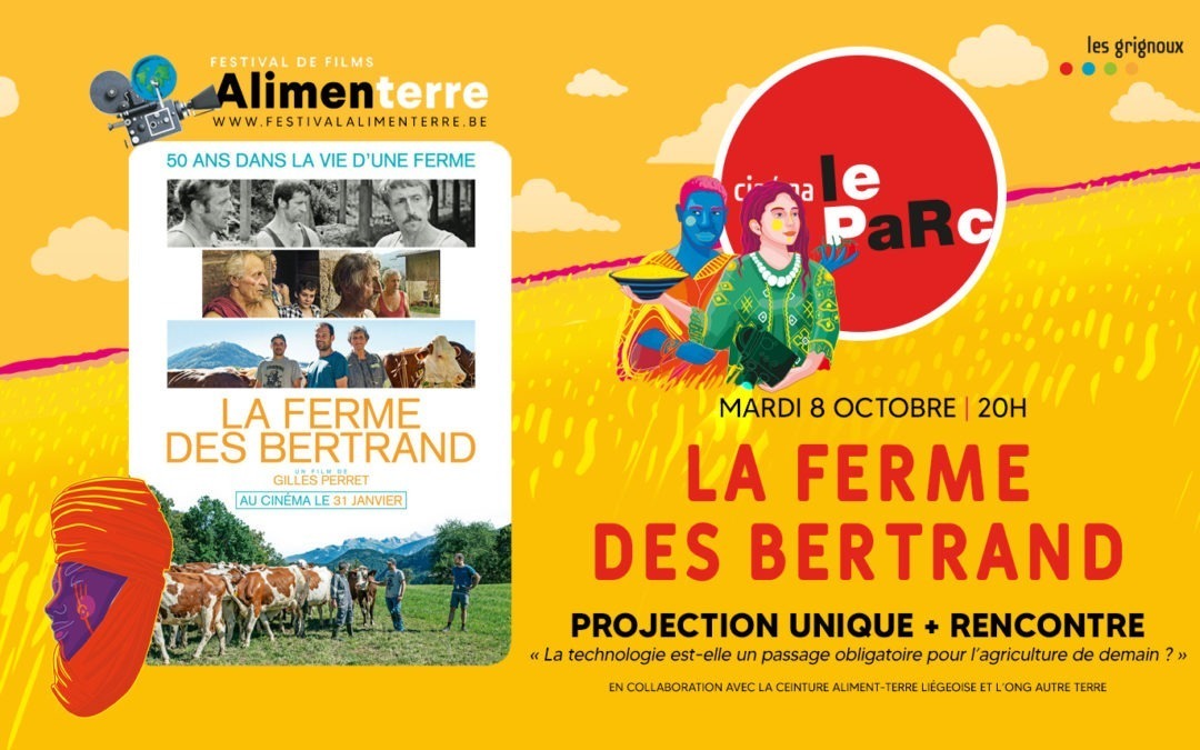 La Ferme des Bertrand : film et café-transmission dans le cadre du Festival AlimenTerre ce 8 octobre 2024
