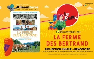 La Ferme des Bertrand : film et café-transmission dans le cadre du Festival AlimenTerre ce 8 octobre 2024