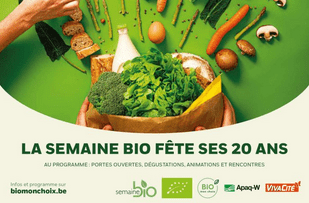 Partez à la découverte des productions bio du 7 au 15/06