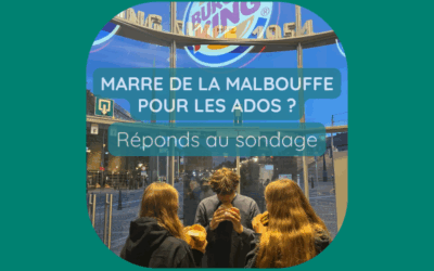 Que mange nos ados ? : enquête et sondage