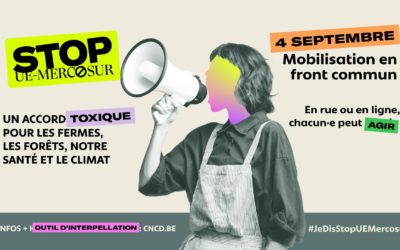 Mobilisation à Bruxelles Stop EU/Mercosur