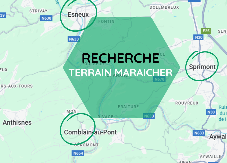 Recherche de terrain agricole région liégeoise