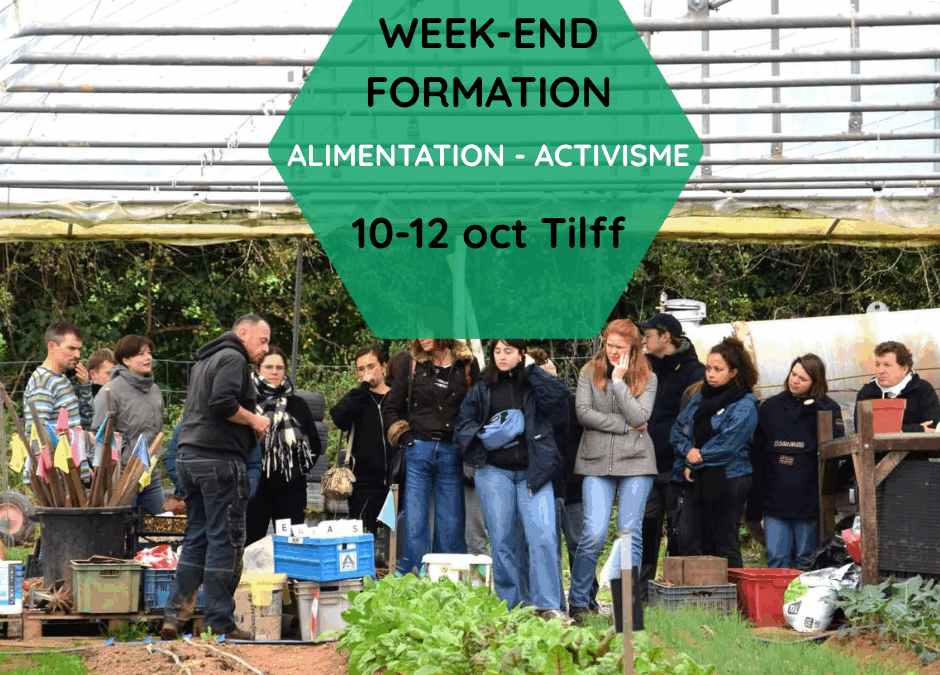 Participez à cette formation alimentaire et activiste