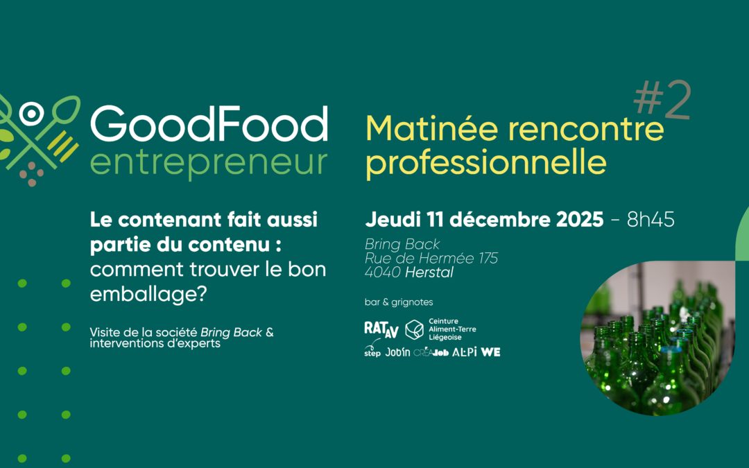 #2 GoodFoodEntrepreneur – Matinée rencontre professionnelle – Inscription